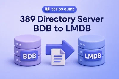 Migrate 389 Directory Server from Berkeley DB to LMDB