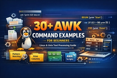 AWK Command in Linux: Complete Guide with Practical Examples