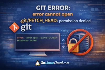 Git Fix: error cannot open .git/FETCH_HEAD permission denied (Complete Guide)