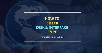 How to check Disk Interface Types in Linux