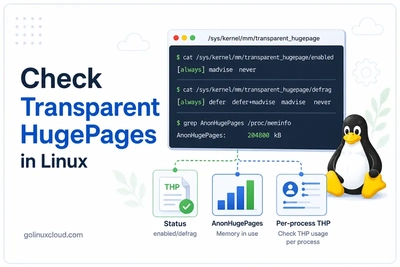 How to check Transparent HugePages in Linux