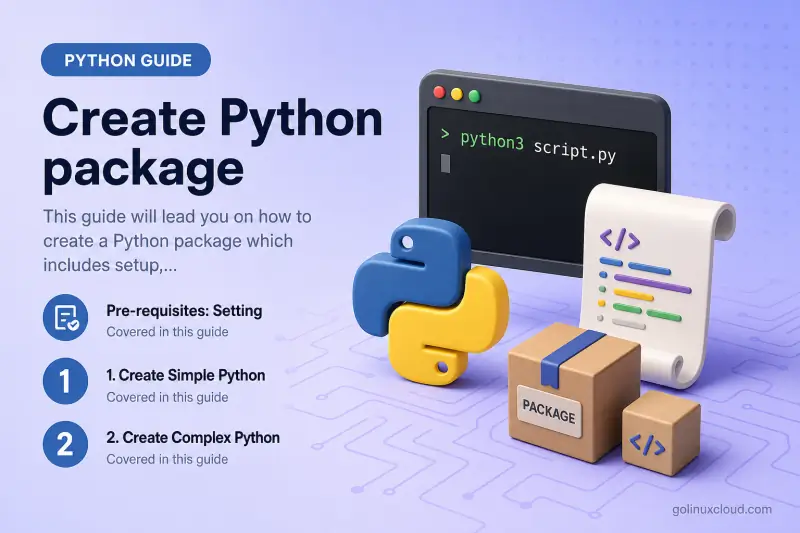 Create Simple & Complex Python Package with Examples | GoLinuxCloud