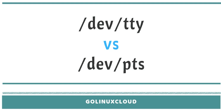 Difference between /dev/tty and /dev/pts (tty vs pts) in Linux