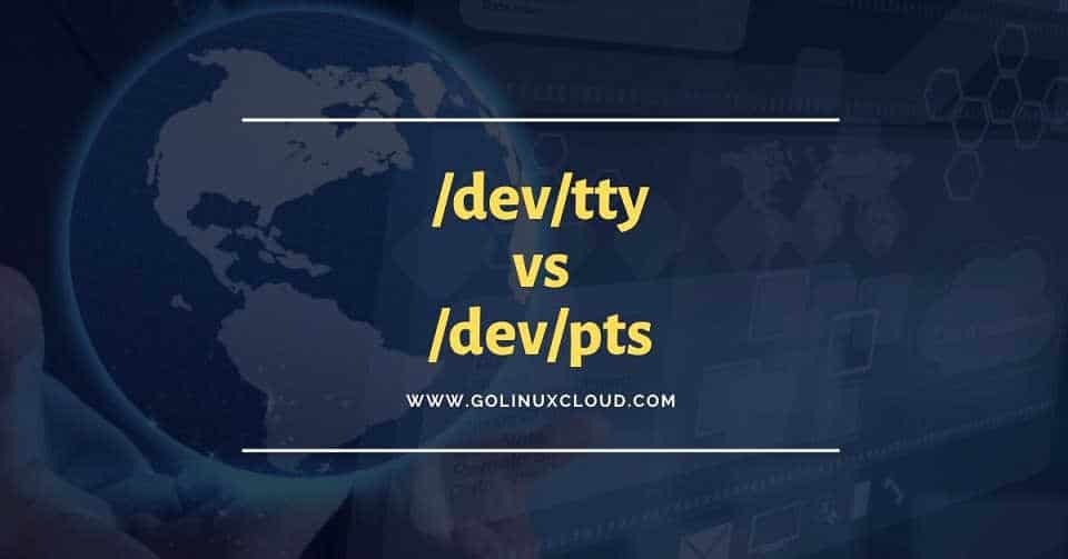 Difference between /dev/tty and /dev/pts (tty vs pts) in Linux