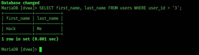 SQL Injection