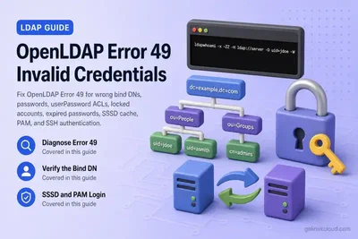Fix OpenLDAP Invalid Credentials Error 49