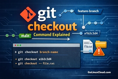 Git Checkout Command Explained (Branch, Commit, File Examples)