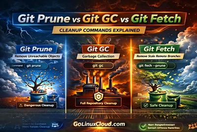 Git Prune Explained: fetch --prune, gc & Safe Cleanup Guide
