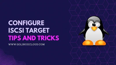 How to configure iSCSI target on Ubuntu