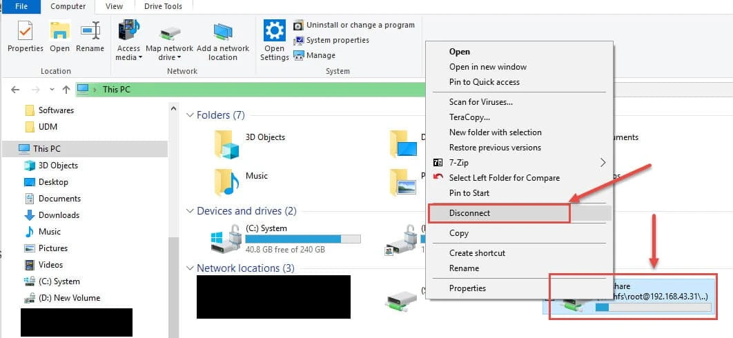 How to transfer files over SSH with SSHFS in Linux & Windows