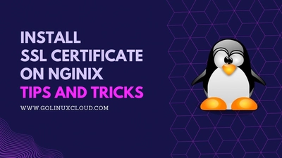 4 step quick guide to install SSL Certificate on Nginx