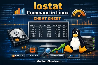 iostat Command in Linux Explained: Syntax, Options, Cheat Sheet & Practical Examples