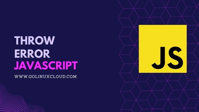 How to PROPERLY throw errors in JS?