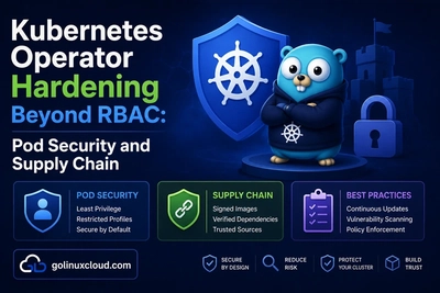 Kubernetes Operator Hardening Beyond RBAC: Pod Security and Supply Chain