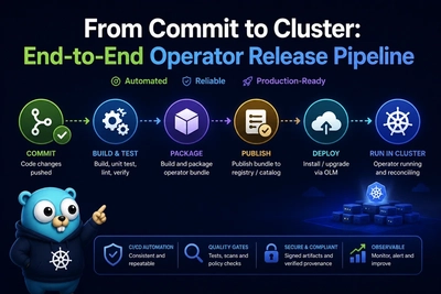 From Commit to Cluster: End-to-End Operator Release Pipeline