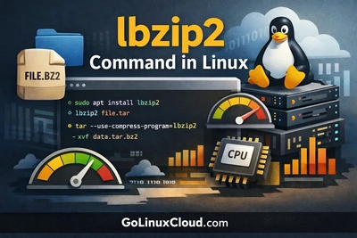 lbzip2 Command in Linux: Install, Compress, Decompress & Examples