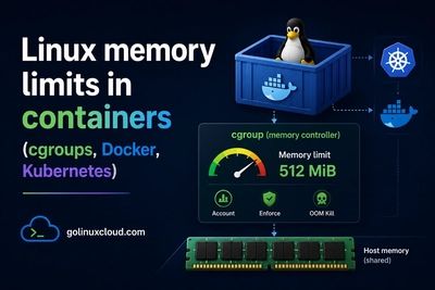 Linux memory limits in containers (cgroups, Docker, Kubernetes)