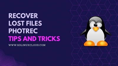 PROPERLY recover lost files Linux