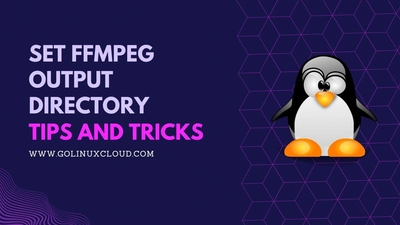 How to set FFmpeg output directory?