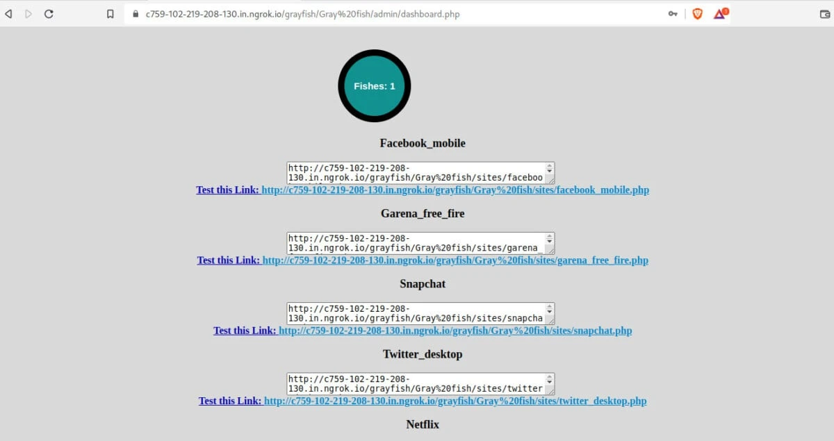 snapchat phishing