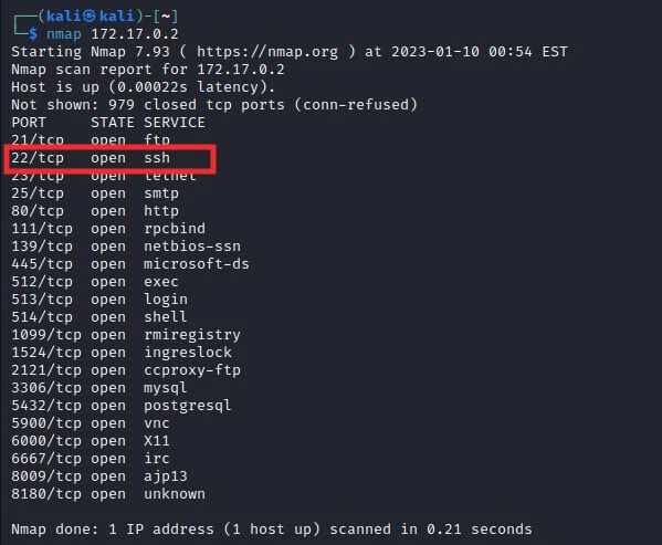 ssh brute force