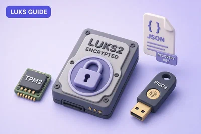 Enroll TPM2, FIDO2, and Recovery Keys on LUKS2 with systemd-cryptenroll