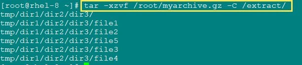 What is tar –strip-components & zip –junk-paths with examples in Linux