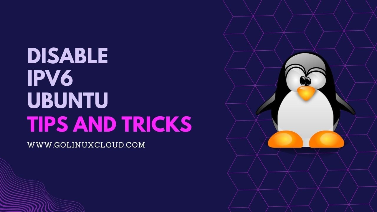 How to PROPERLY disable IPv6 on Ubuntu? [SOLVED]