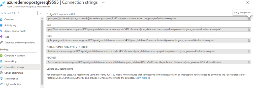 Azure Database for PostgreSQL Deployment [Step-By-Step] | GoLinuxCloud