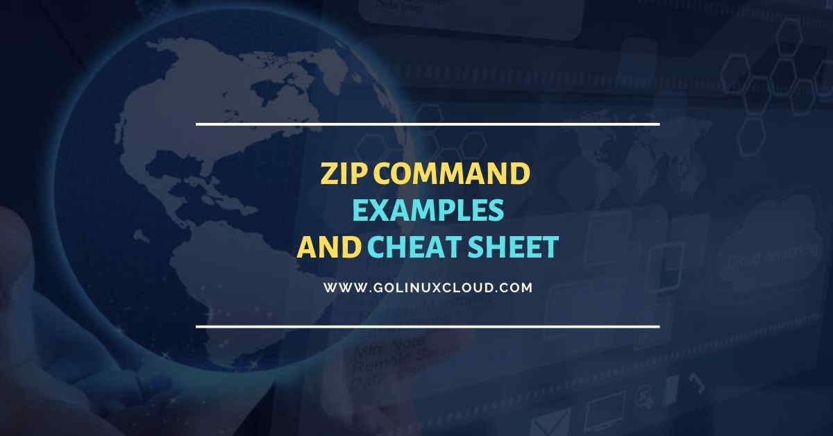 How to zip a folder | 16 practical Linux zip command examples