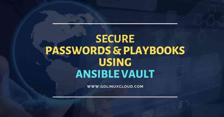 10 ansible vault examples to decrypt/encrypt string & files