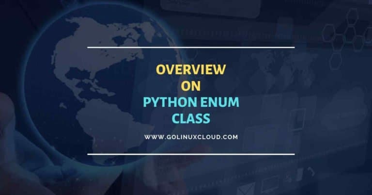 How to use enum class in Python with examples