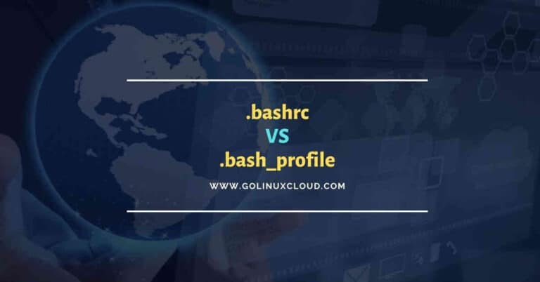 Difference .bashrc vs .bash_profile (which one to use?)