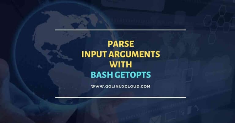 Beginners guide to use getopts in bash scripts & examples