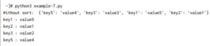10 simple ways to sort dictionary by key in Python | GoLinuxCloud