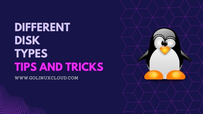 Overview on different disk types and disk interface types