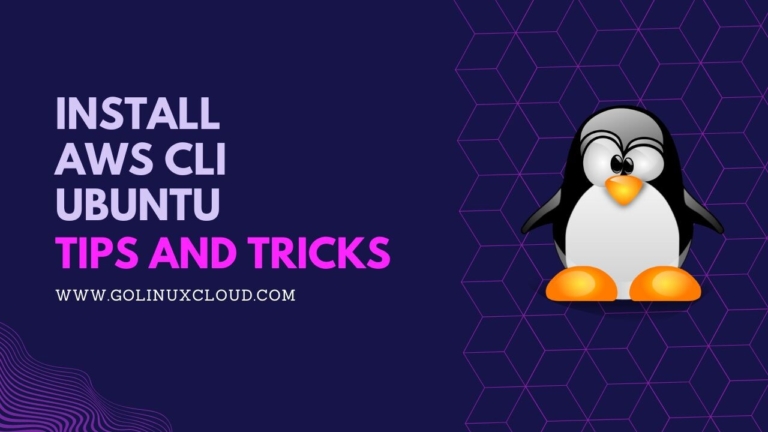 How to install AWS CLI on Ubuntu? [SOLVED]