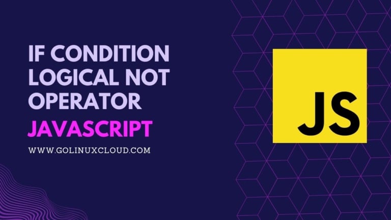 javascript if not