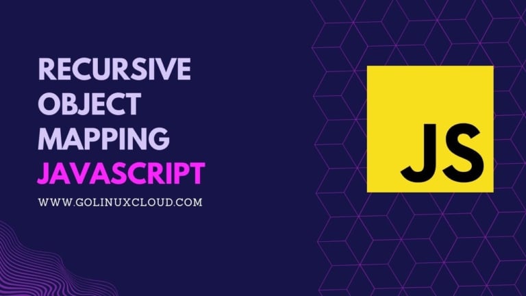 How to recursively map object in JavaScript [SOLVED]