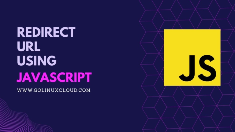 JavaScript redirect
