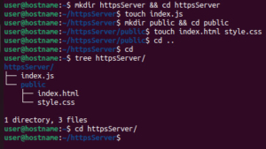 Create HTTPS Server with Node.js [Simple Steps] | GoLinuxCloud