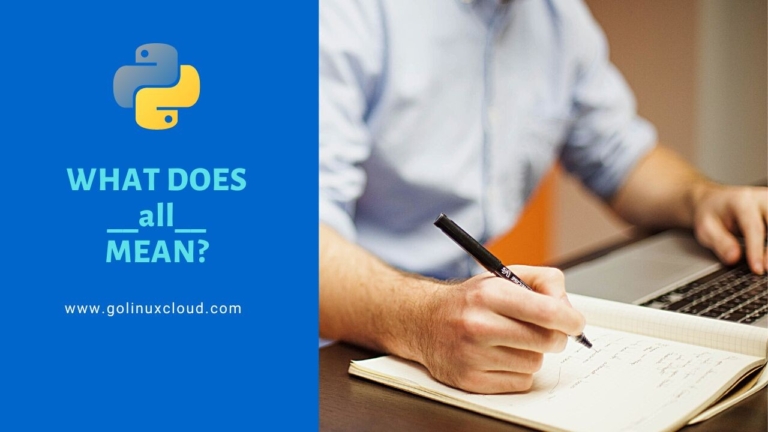 What does Python __all__ mean? [SOLVED]