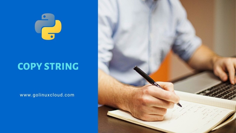 Python copy string