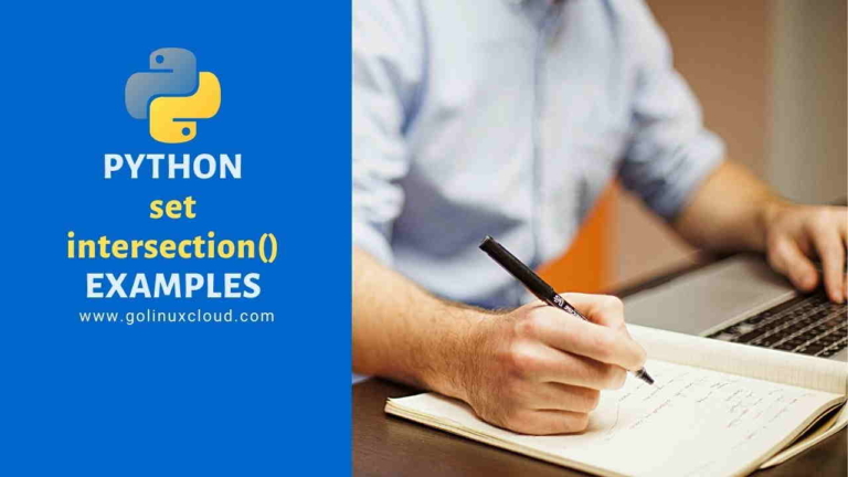 Python set intersection() method explained [Easy Examples]