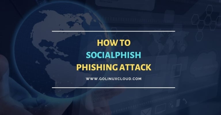Using SocialFish V3.0 for simplified phishing