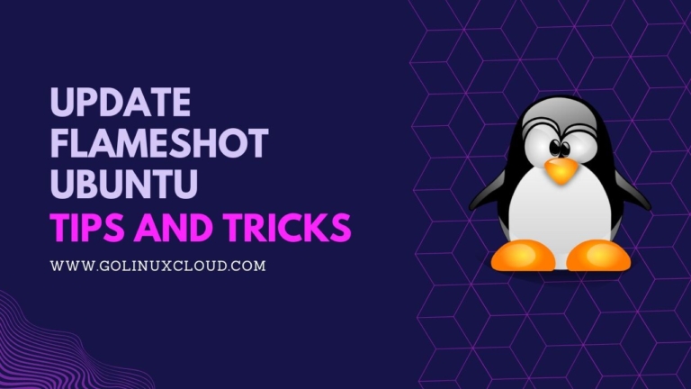 update flameshot in ubuntu