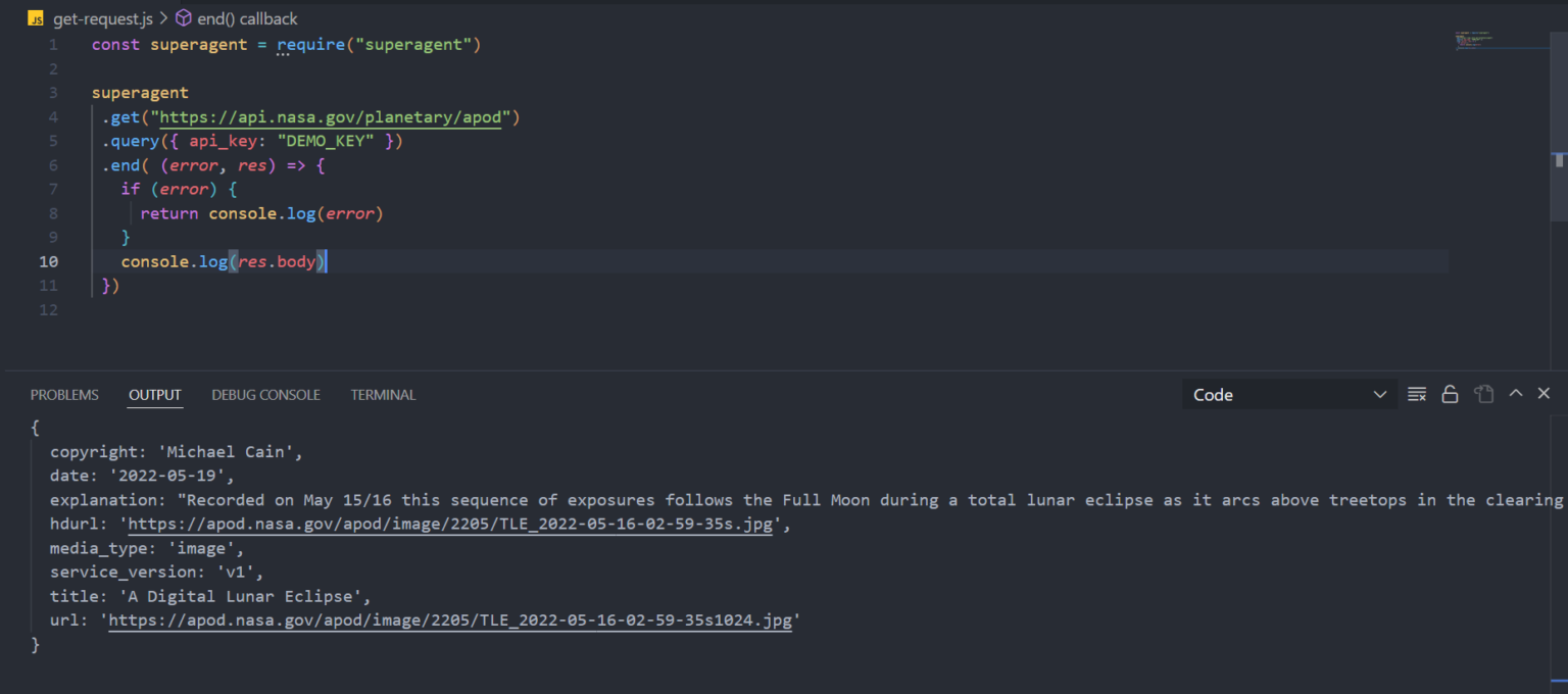 How to make HTTP GET Request in Node.js [Practical Examples] | GoLinuxCloud